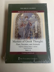 Masters of Greek Thought: Plato, Socrates, and Aristotle (The Great Courses) New - Picture 1 of 4