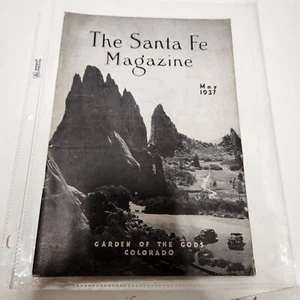 VTG The Santa Fe Magazine Atchison Topeka Employee ATSF May 1937 Complete BH - Picture 1 of 2