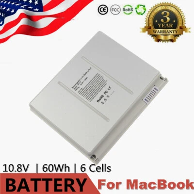 Аккумулятор A1175 для MacBook Pro 15 дюймов A1260 A1150 A1211 A1226 (версия 2006–2008) MA348 - Изображение 1 из 4