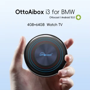 OTTOCAST i3 AI Box App-Descarga Pantalla Dividida Youtube Inalámbrico CarPlay Para BMW - Imagen 1 de 11