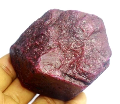 2334CT Certificado Natural Africano Rubí Rojo Piedra Preciosa Rough NM1640 - Imagen 1 de 4