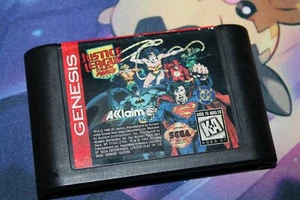 Justice League Task Force (Sega Genesis) Authentic Tested FREE SHIPPING! - Picture 1 of 4