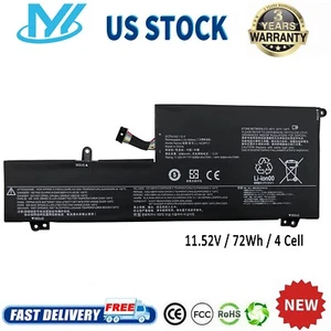 ✅L16M6PC1 L16C6PC1 L16L6PC1 Battery For Lenovo Yoga 720-15IKB 5B10M53743 72Wh - Picture 1 of 11