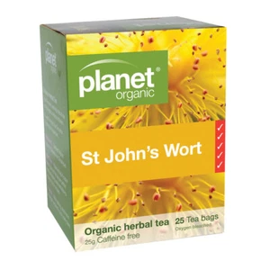 6 x 25 tea bags Planet Organic St John's Wort Herbal Tea ( total 150 tbags) - Picture 1 of 1