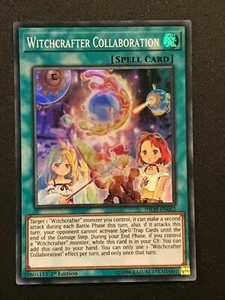 Witchcrafter Collaboration | INCH-EN022 | Super selten | 1. Auflage | YuGiOh TCG - Bild 1 von 3