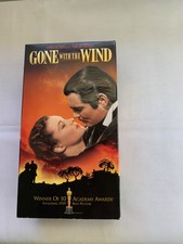 Gone With The Wind   Clark Gable, Viiven Leigh   2 Box Set  VHS Movies 