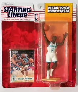 1994 Starting Lineup Larry Johnson Charlotte Hornets SLU Kenner Sports Figure 01 - Picture 1 of 4