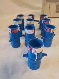 Apollo Blue Twister 1-1/2 in. Insert T X 1-1/2 in. D Insert Acetal Couplin - Picture 1 of 4