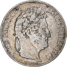 [#1183966] Coin, France, Louis-Philippe, 5 Francs, 1842, Rouen, VF, Sil, ver