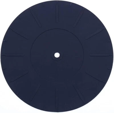 7" Replacement Rubber Turntable Mat SMALL for Ion Crosley Vibe Black Silicone - Image 1 of 2