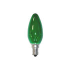 1 Ampoule Sphère Olive Luminaire SYLVANIA Vert 40W E14 Crèche Decor Noël