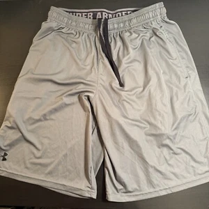 Under Armour Grey Gym Shirts Size Medium - Imagen 1 de 6