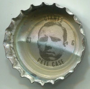 1966 Coke Cap - New York Giants - G3 Pete Case - Bild 1 von 2