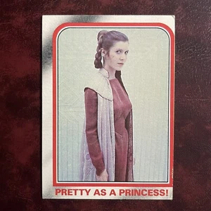 1980 Topps Star Wars EMPIRE STRIKES BACK Set PRETTY AS A PRINCESS #81 - EX-NEUWERTIG - Bild 1 von 1