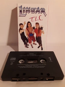 LINEAR - T.L.C. / I JUST CAN'T STOP LOVING YOU CASSETTE SINGLE - Picture 1 of 3