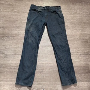 Levis Jeans Mens 31x32 Denim Blue 511 Dark Western Denim 31x28 Rodeo Western - Picture 1 of 12