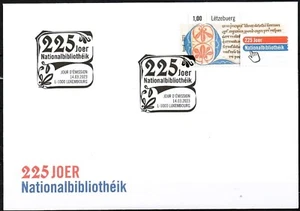 Luxembourg 2023 National Library Books Education 225th Ann 1798 1v FDC PJ - Picture 1 of 1