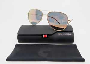 Carrera 2031T/S DDBOJ 58mm Rose Gold/Copper Mirrored New Unisex Sunglasses.
