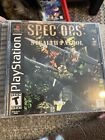 Spec Ops Stealth Patrol PlayStation 1 PS1 Complete In Box CIB
