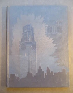 1951 University of Detroit Tower Yearbook Dutch Clark - Imagen 1 de 11