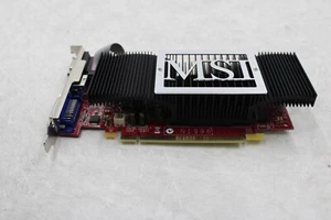 MSI GeForce 8400 GS NX8400GS-TD512EH Video Card PCie 512MB VGA S-Video DVI - Picture 1 of 3