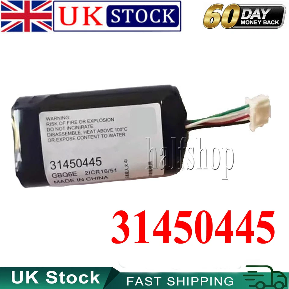 31450445 Connectivity Module Battery For VOLVO S60 S90 V60 V90 XC40 XC60 XC90 - Image 1 of 4