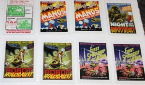 LOT OF 8 Mystery Science 3000 MST3K PROMO ART CARDS - Bild 1 von 6