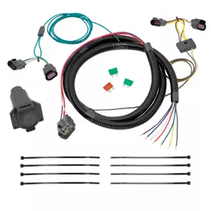 Casa rodante Buick Enclave 09-12 Chevy Traverse remolque cableado 7 vías conector redondo - Imagen 1 de 2