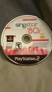 SingStar 80er Jahre (Sony PlayStation 2) - **NUR SPIEL-DISC** - Bild 1 von 2