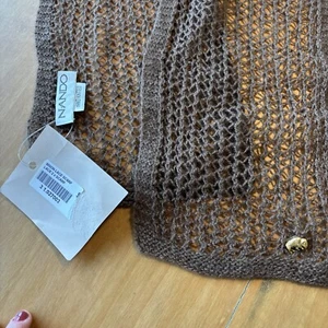 Handknittted Bison Fiber Qiviut Qiviuk NWT Scarf Canada Nando - Picture 1 of 4