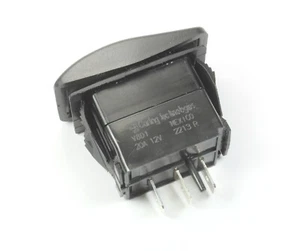 1 Stck. Carling MOMENTARY Wippschalter SPDT, 20A 12 VDC, (EIN) AUS (EIN) 3 PINS 24 VDC - Bild 1 von 5