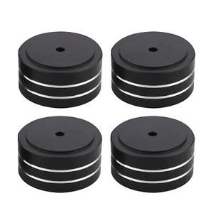 4x HiFi feet pad loudspeaker amplifier isolation stood aluminum feet pad - Picture 1 of 4