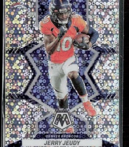 2022 Panini Mosaic #60 Jerry Jeudy Mosaic No Huddle Silver - Picture 1 of 2