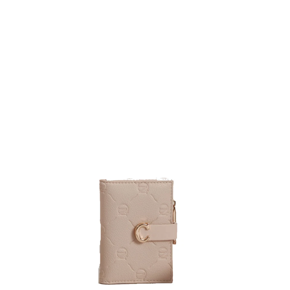 Portafoglio donna Cafenoir Cipria logo portamonete portacarte patta wallet - Immagine 1 di 1