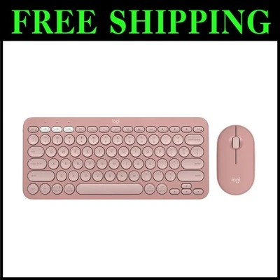 Ultra-Slim Wireless Keyboard and Mouse - Image 1 of 4