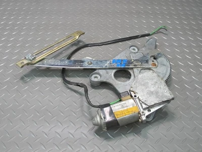 75-85 MERCEDES W123 300D SEDAN REAR RIGHT DOOR WINDOW REGULATOR W MOTOR OEM - Image 1 of 4
