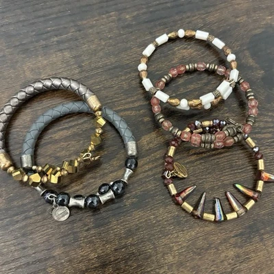 Lote de 5 pulseras Alex And Ani mezcla de envoltorios Foto 1 de 4