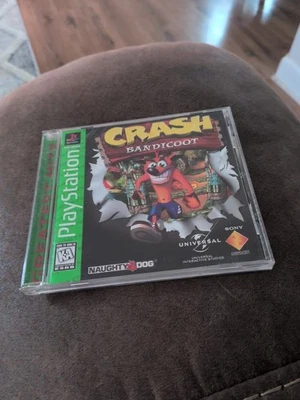 Crash Bandicoot Sony PlayStation 1 PS1 CIB Complete Refurbished & Tested - Image 1 of 4