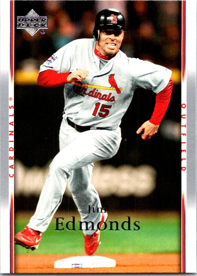 2007 Upper Deck #448 Jim Edmonds - Image 1 of 2