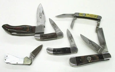 Cuchillos de bolsillo Edgemark #11-120 Squirrel Hunter y 5 cola blanca - NOS Foto 1 de 4