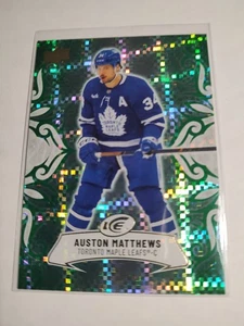 2024-25 Upper Deck ICE - Auston Matthews #51 Green - Picture 1 of 2