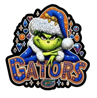 Florida Gators Sticker NCAA Football Die Cut Laminated - Image 1 of 3