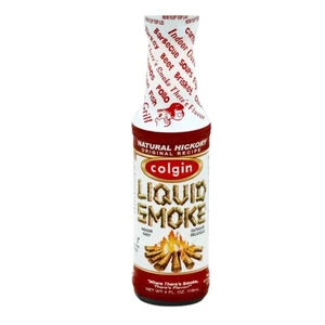 Colgin Liquid Smoke Authentic Hickory Flavor Vegan Gluten Free 4 Oz Bottle - Picture 1 of 5