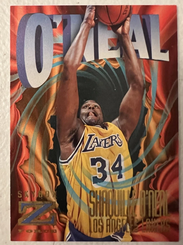 1996-97 Fleer Skybox Z Force Шакил О'Нил Los Angeles Lakers - Изображение 1 из 1