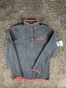Columbia Damen XS Half Snap Mountain Side Fleece Pullover Sweater Neu mit Etikett - Bild 1 von 9