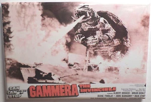 Cartel armario refrigerador Gamera the Invincible IMÁN 2" X 3" Godzilla Mothra - Imagen 1 de 3