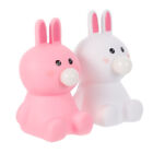  2 Pcs Bubble Fidget Spielzeug Süße Tierminiatur Kaninchen Kneten