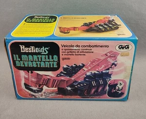 BESTIOIDS IL MARTELLO DEVASTANTE VEICOLO COMBATTIMENTO GIG NEW VINTAGE GALOOB - Foto 1 di 7