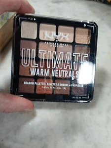 NYX Ultimate eyeshadow Palette - USPR05W Warm Neutrals - Picture 1 of 1