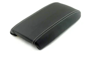 Fit 97-02 Camaro/Firebird Gray Stitch Real Leather Ctr Console Lid Armrest Cover - Bild 1 von 3
